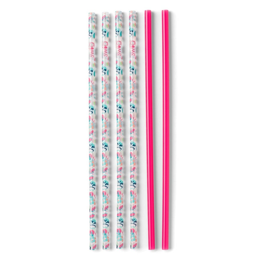 Swig Straws (6 per package + Cleaning Brush)